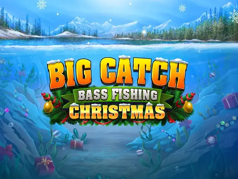 Big Catch Bass Fishing Christmas REALSBET